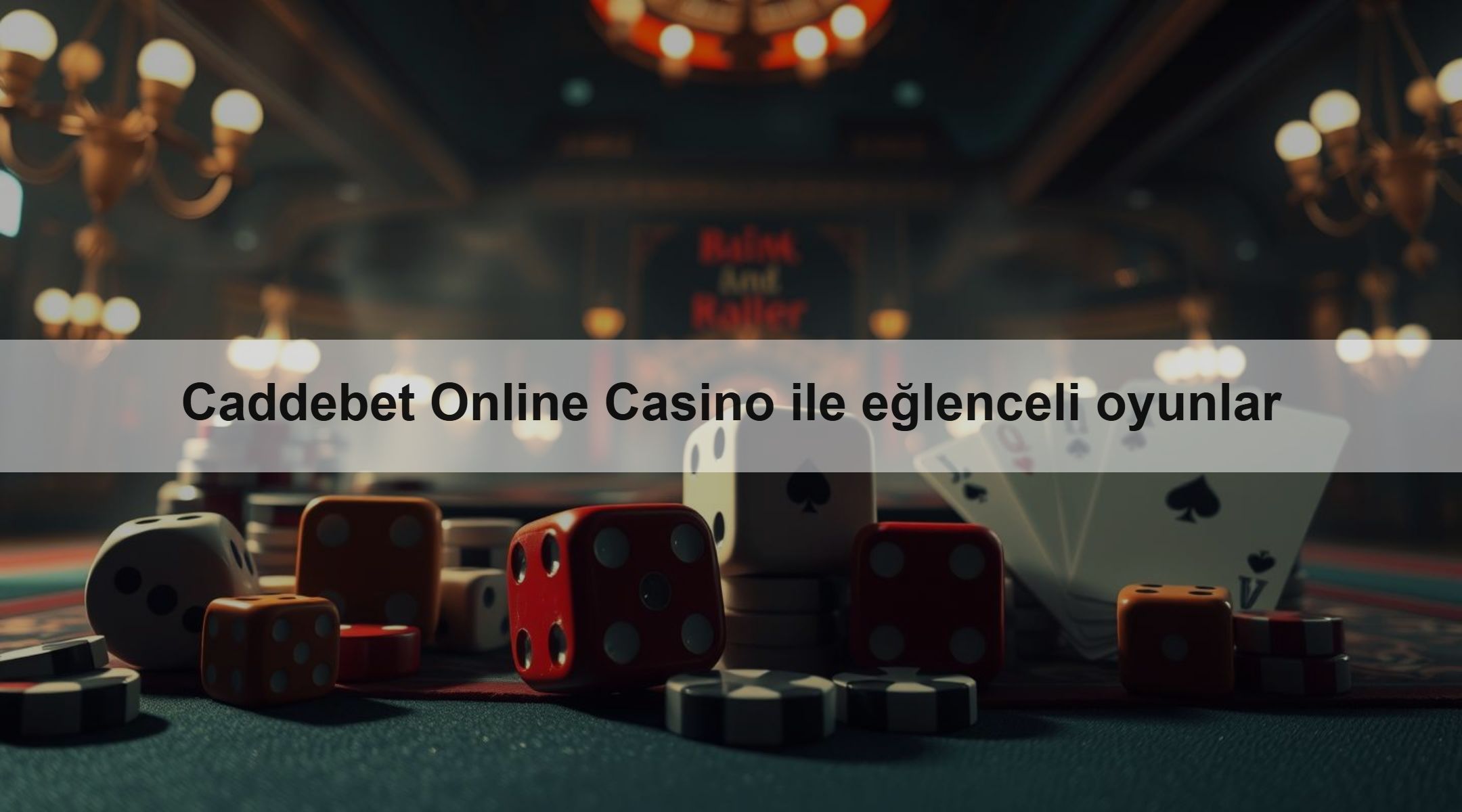Caddebet Online Casino ile eğlenceli oyunlar 1 Caddebet Online Casino ile eğlenceli oyunlar