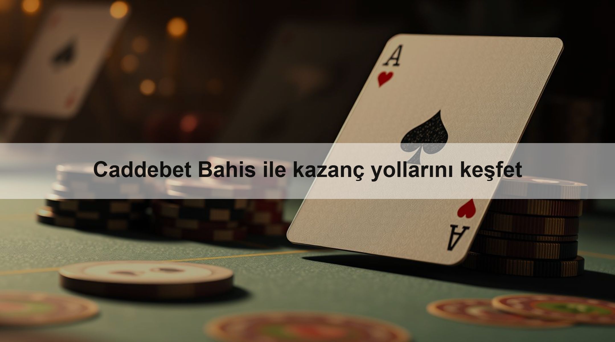 Caddebet Bahis ile kazanç yollarını keşfet 1 Caddebet Bahis ile kazanç yollarını keşfet