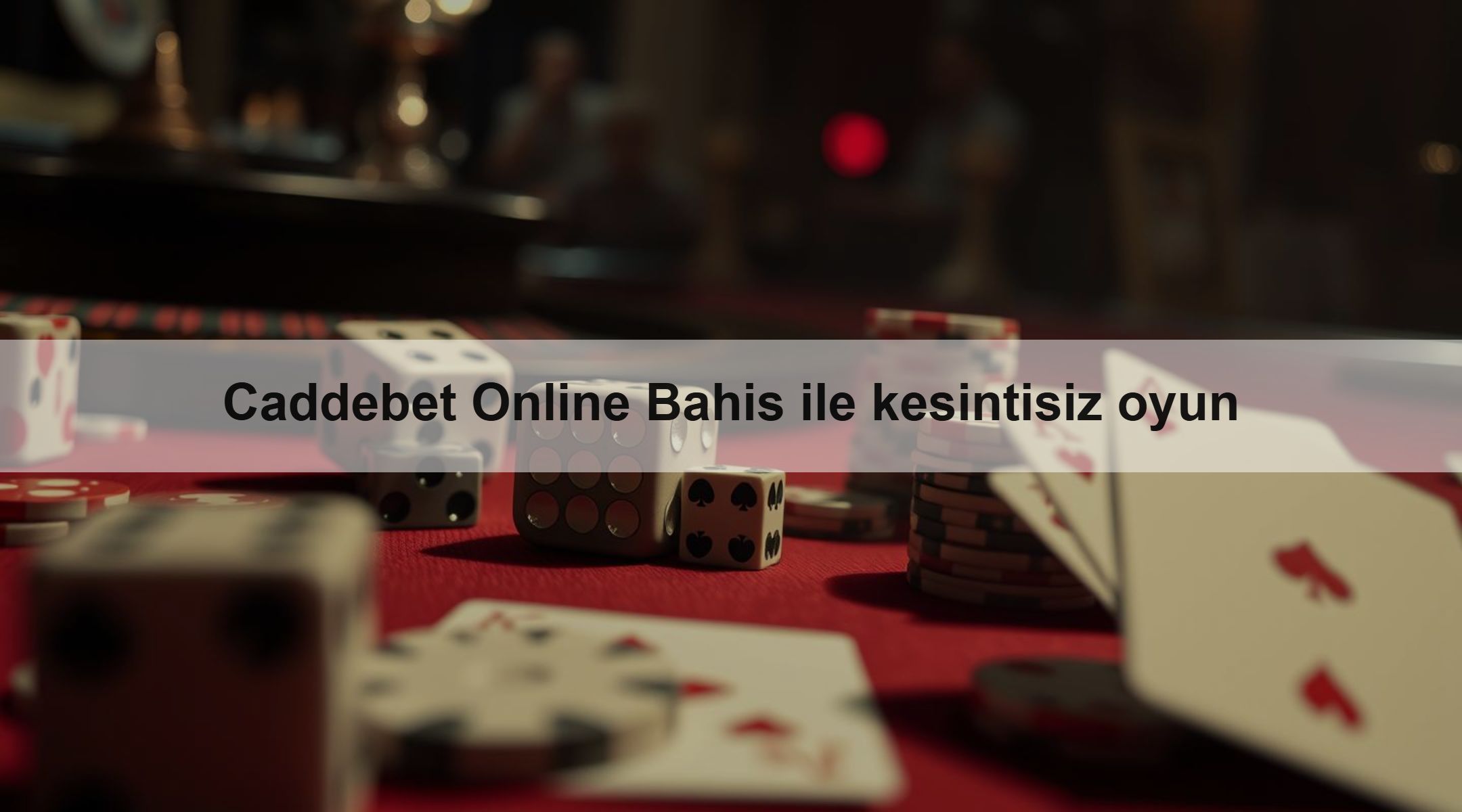 Caddebet Online Bahis ile kesintisiz oyun 1 Caddebet Online Bahis ile kesintisiz oyun