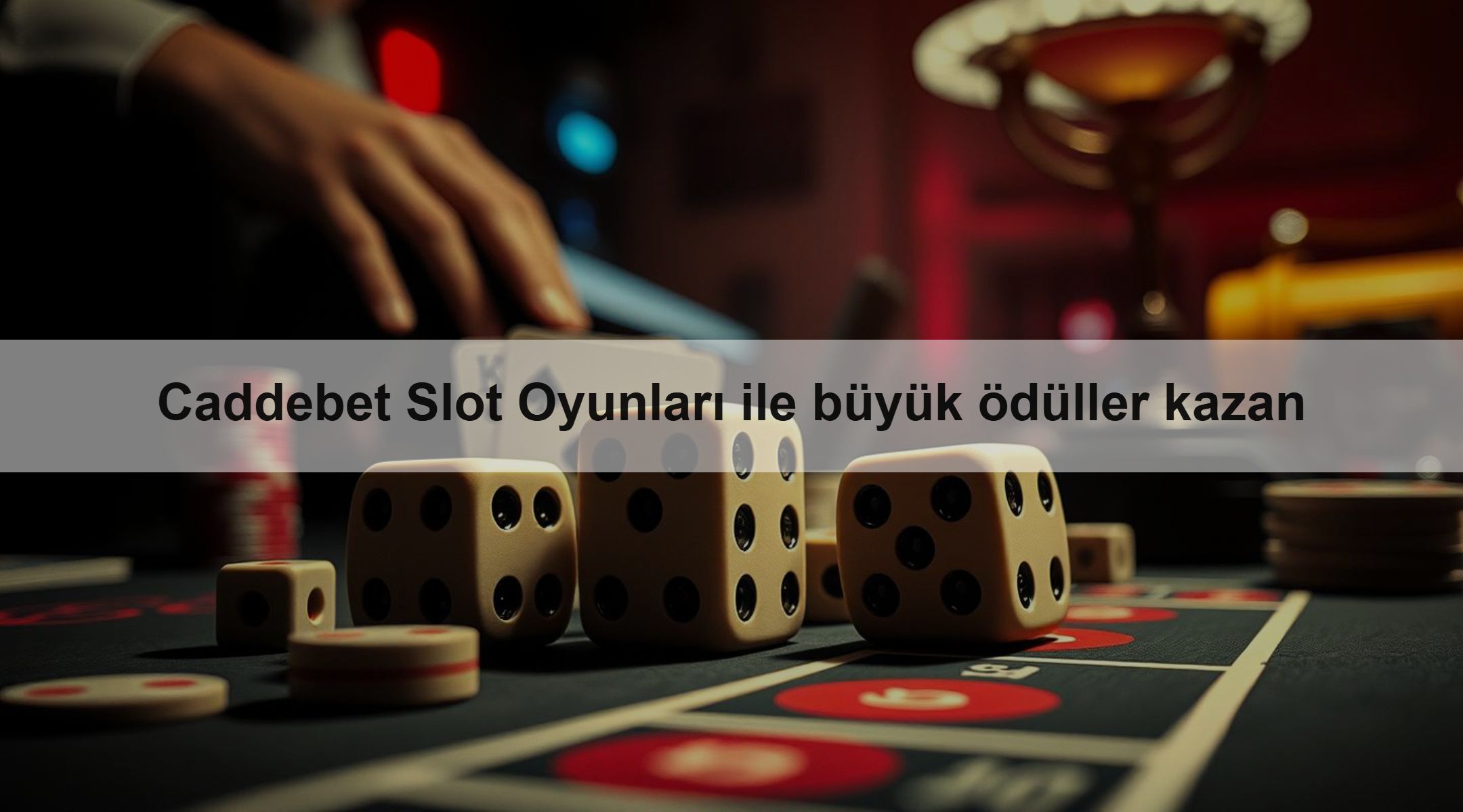 Caddebet Slot Oyunları ile büyük ödüller kazan