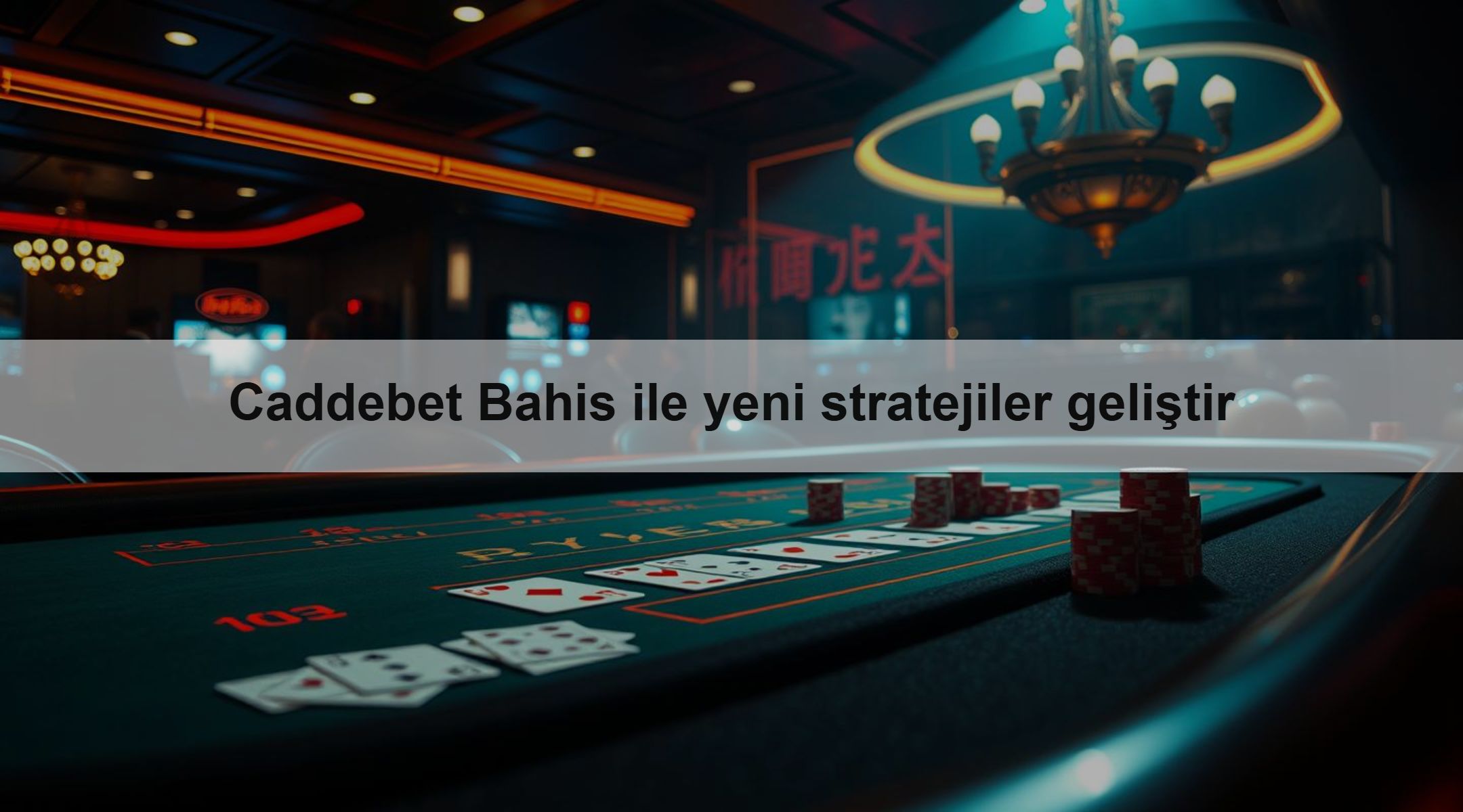 Caddebet Bahis ile yeni stratejiler geliştir