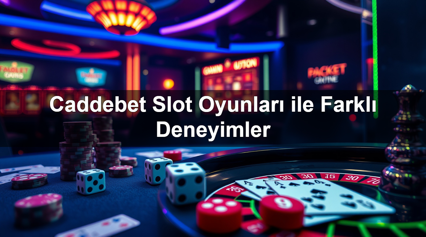 Caddebet Slot Oyunları ile Farklı Deneyimler 1 Caddebet Slot Oyunları ile Farklı Deneyimler