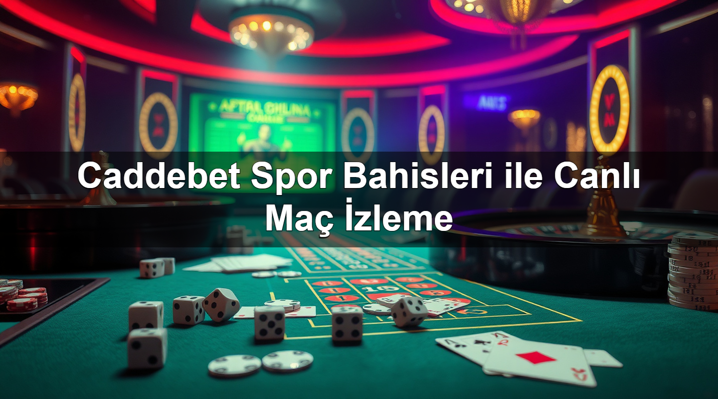 Caddebet Spor Bahisleri ile Canlı Maç İzleme 1 Caddebet Spor Bahisleri ile Canlı Maç İzleme